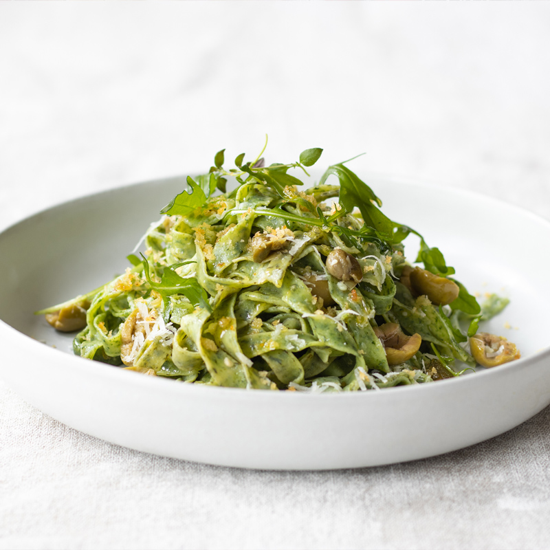 Pesto, Olive & Caper Salad Recipe