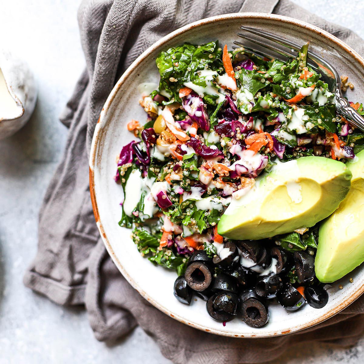 Quinoa Olive Salad Recipe