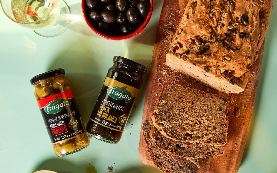 Fibre-Rich Olive Bread