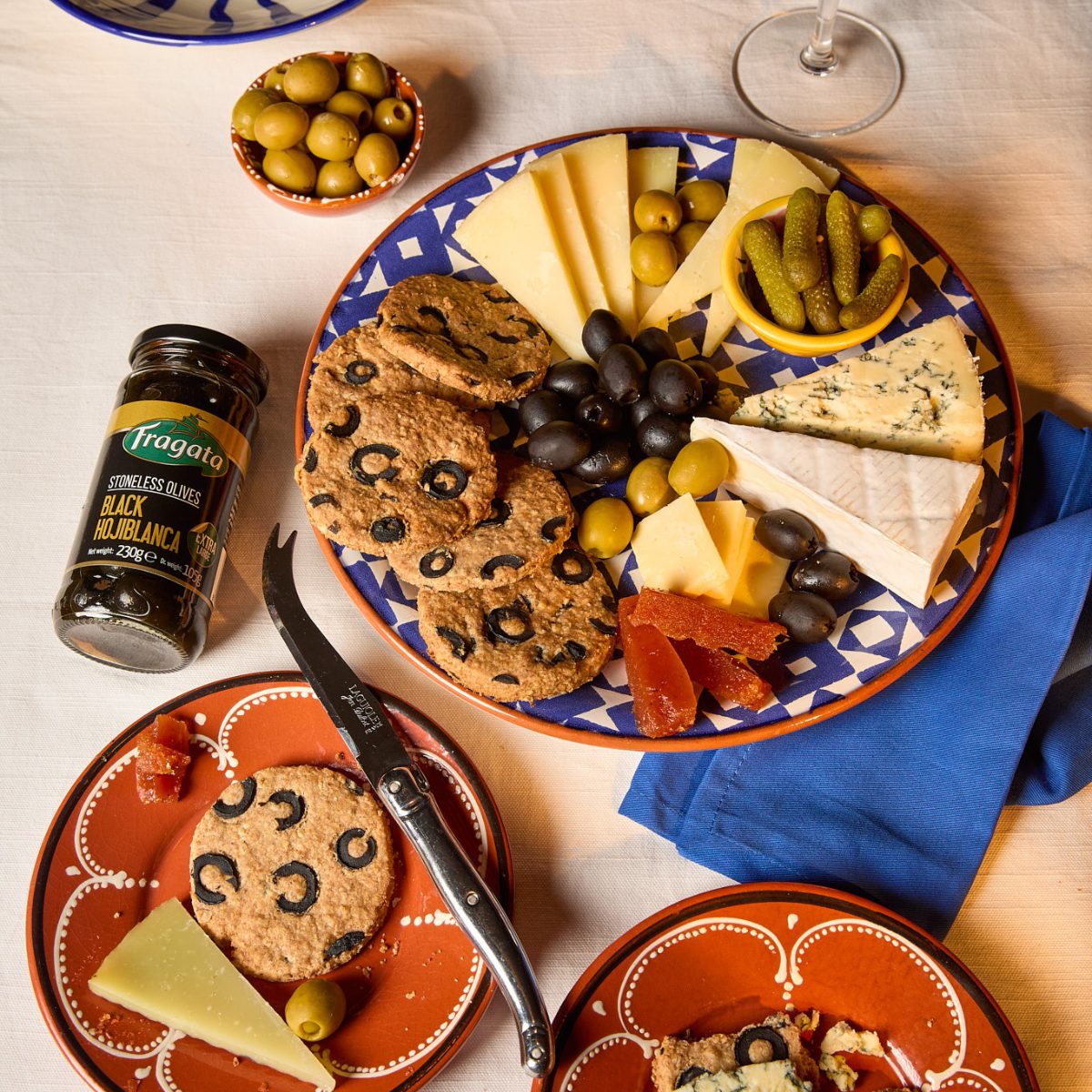 Olive Biscuits for Cheese